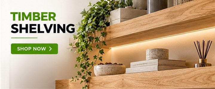 Timber Shelving